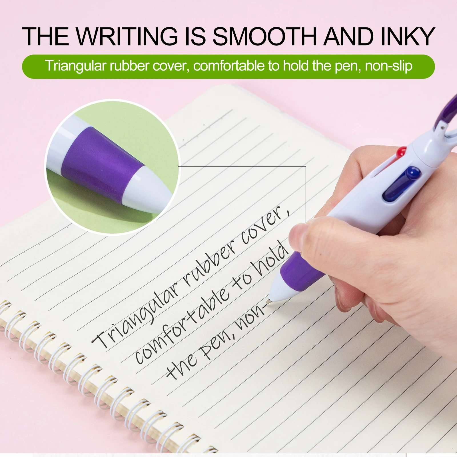 Mini Highlighter Retractable With Keychain Clip Permanent Highlighter For Hospital Nursing School Teachers Students