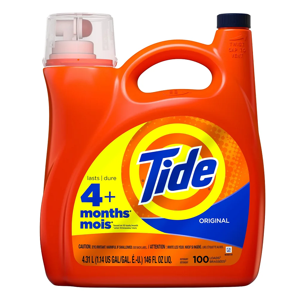 Tide He Original Liquid Detergent( 146 Loads/ 200 Fl Oz), 200 fl. Oz