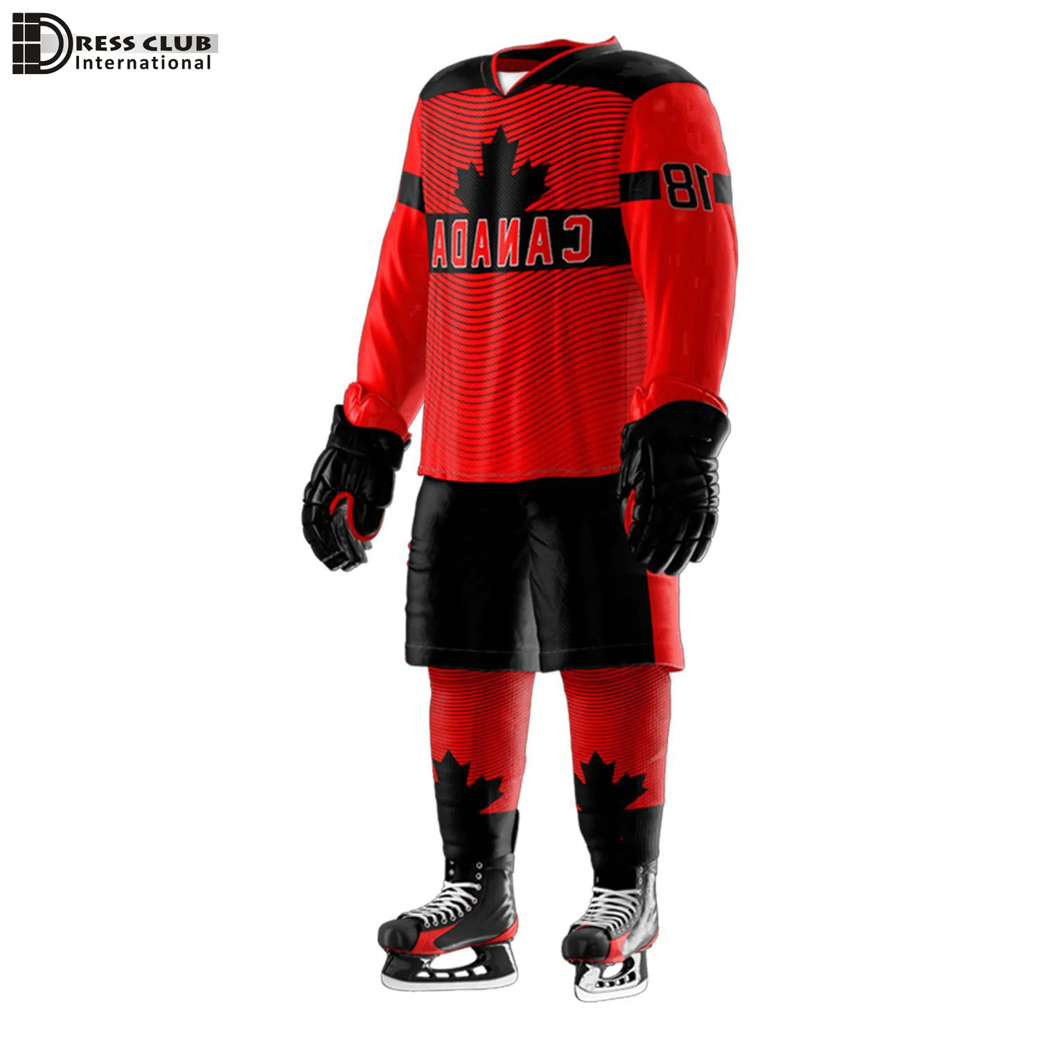 Wholesale Price Custom Ice Hockey Game Jersey Sets Ice Hockey Team Uniform