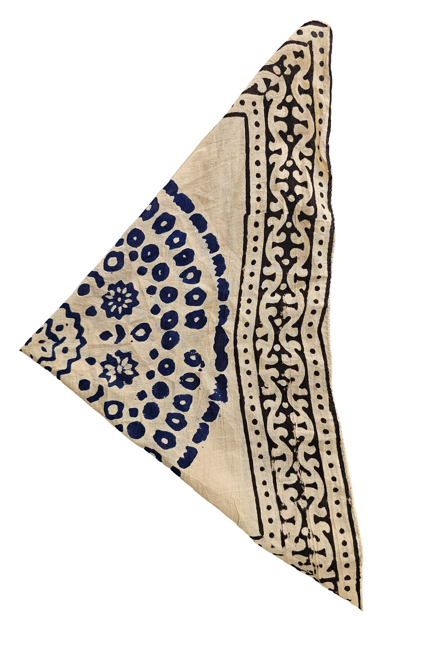 Bandana Head Scarf for Women Cotton Linen Feel Vintage Paisley Pattern Square Scarf Neck Scarf Hair for Women