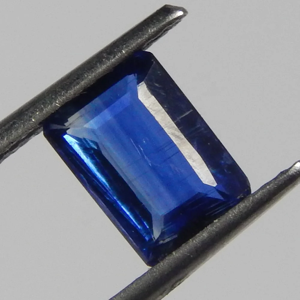 Loose Gemstone Blue Kyanite Octagon Shape Cushion Faceted Cut Gemstone For Jewellery Making