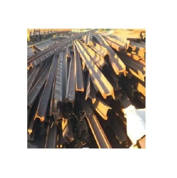 Crane Rail Iron Profile Processing Train Used Rail Railway Track Railroad Steel Rails Railway Scrap Metal for Building