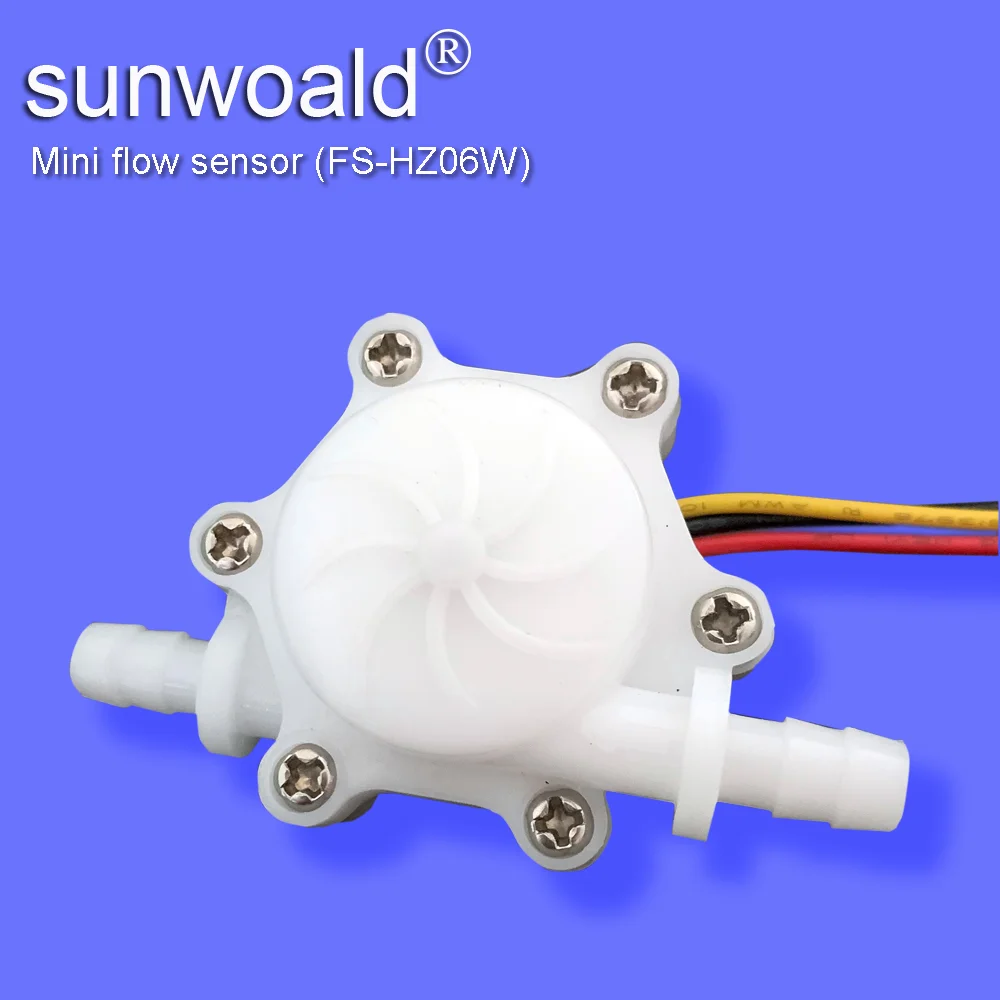 OD 6 мм микро Датчик расхода воды в форме буквы U POM 0 15 ~ 3 л/мин для кофемашины