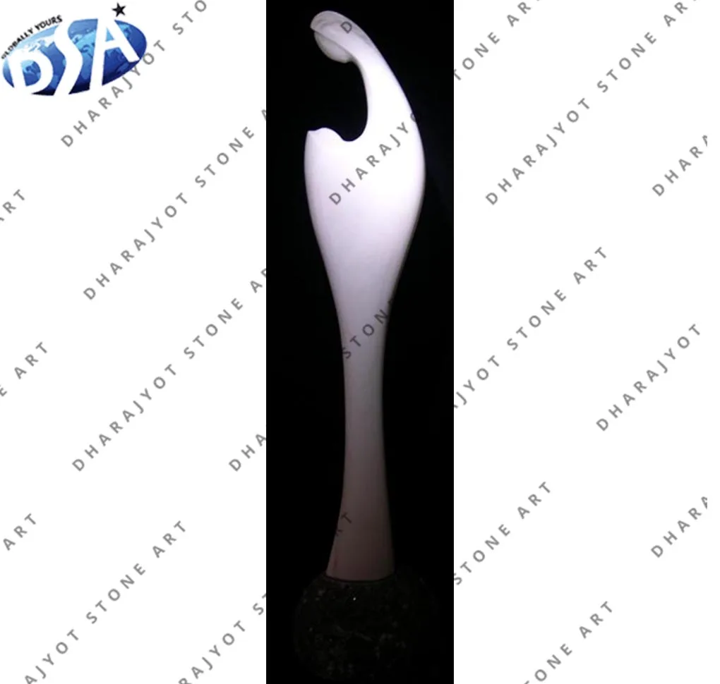 Interior Decoration Black Lady Body Head Ceramic Figurine Sculpture Art Statue Modern Home Ac