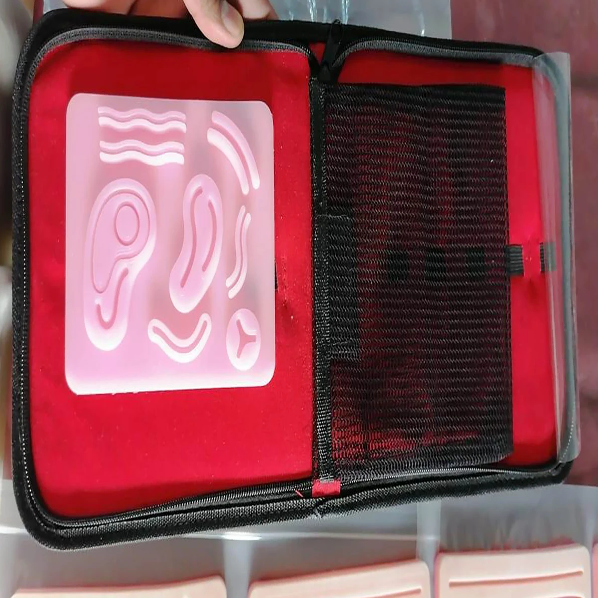 Surgical Suture Pad Practice Kit Skin Suture Pad Practice Module Suture Instruments Students Kit