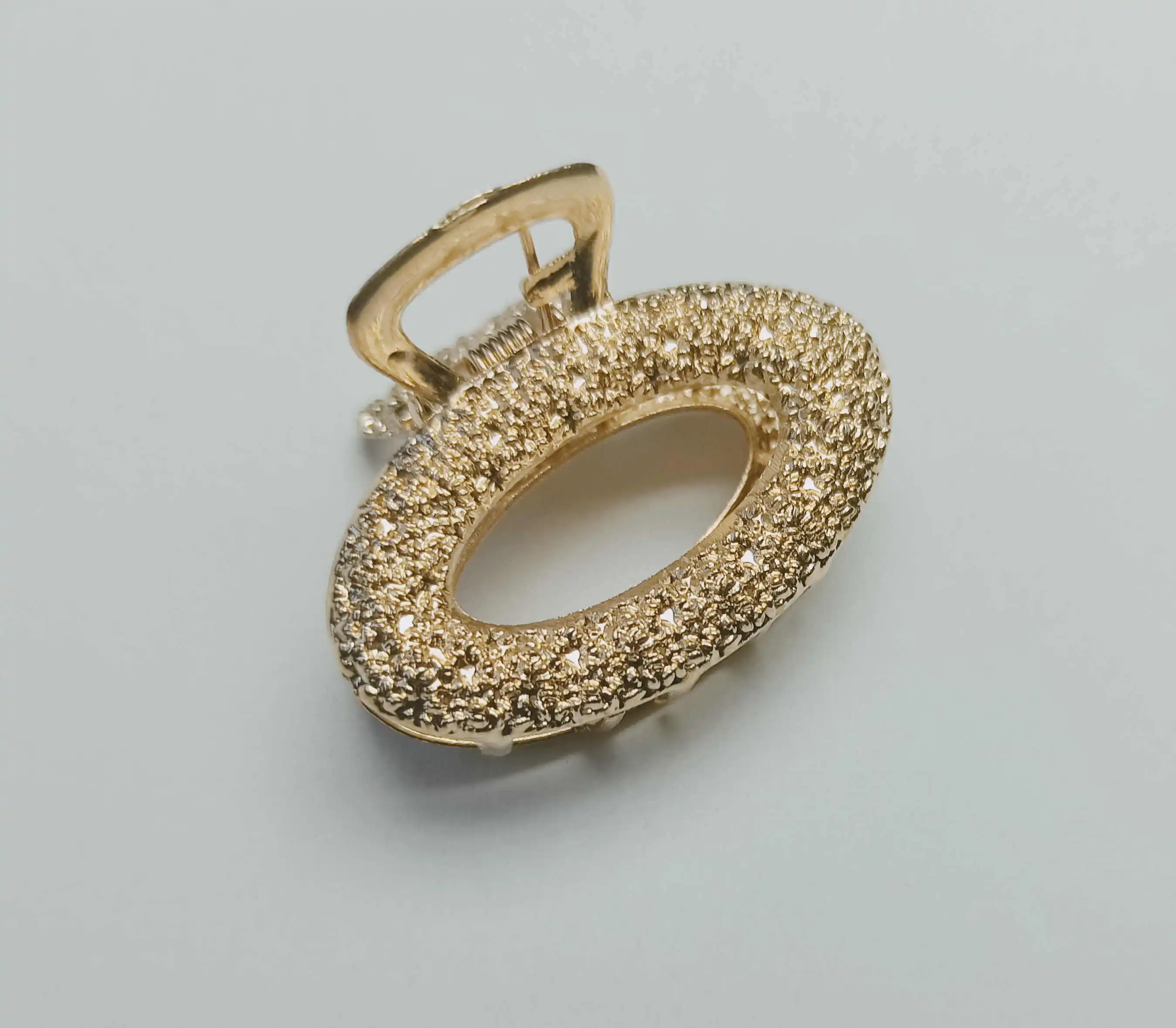 Cute Hair Claws oval shape metal fashion for women claw clip