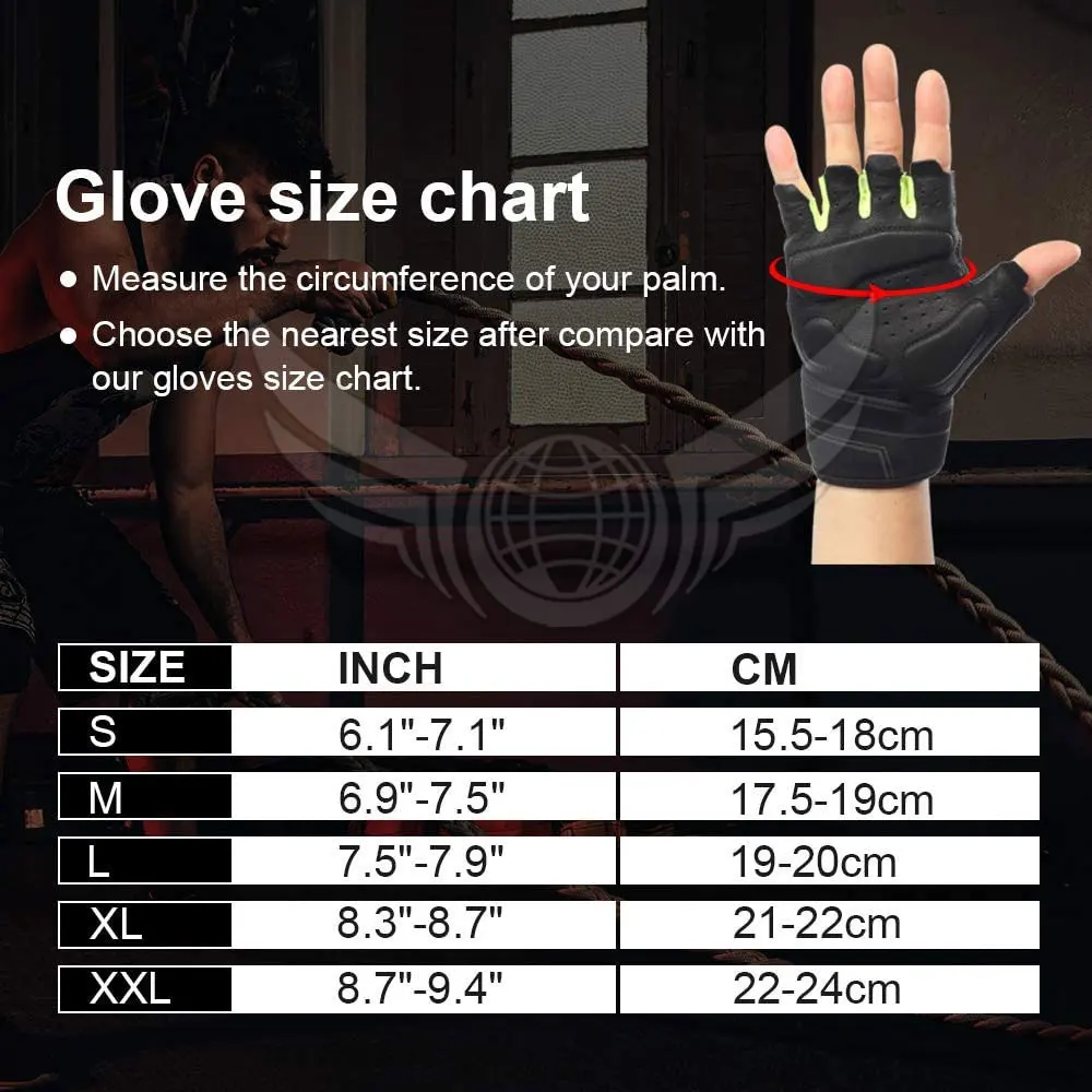 2022 Hot Sale Weight Lifting Gloves Half Finger Fitness Gym Gloves With Wrist Support For Men And Women