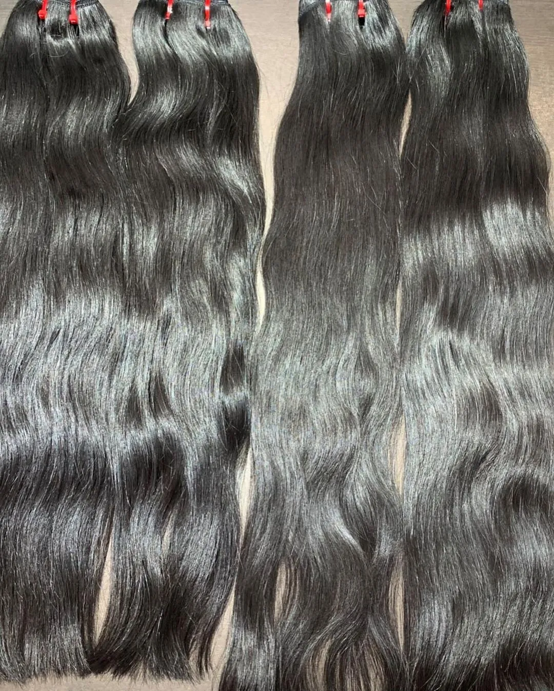 Raw indian straight hair bundles  100% human hair extensions raw hair vendors virgin indian bundles