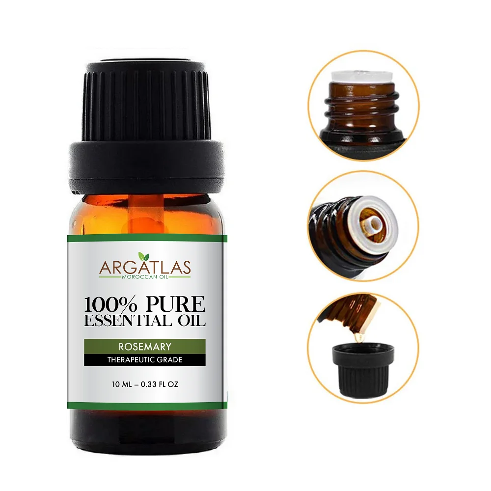 Manufacturer 10ML / 1 LITER Wholesale Bulk Price 100% Pure Natural Organic Rosemary Essential Oil for Pharmaceutical Products