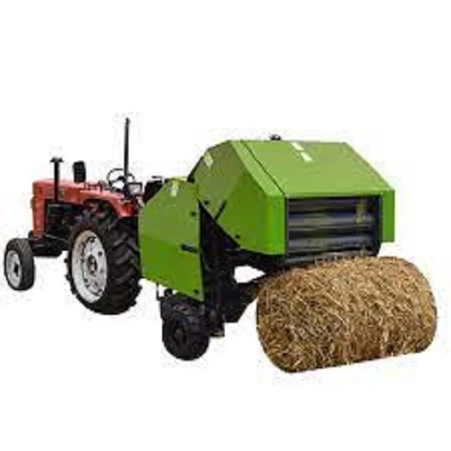 Mini Round Hay Straw Baler/Mini Round Baler Twine Wrap Baler Round Hay Straw