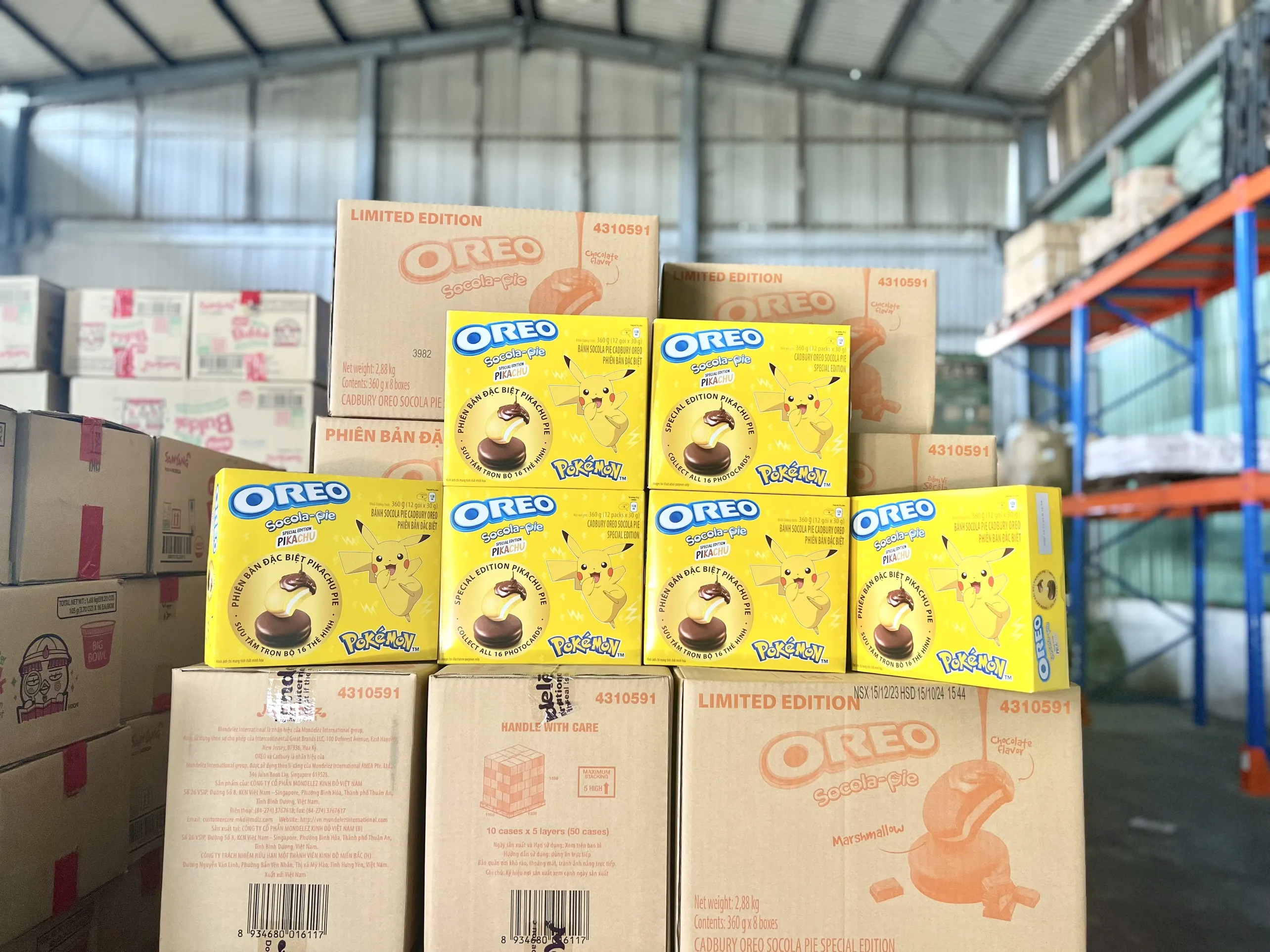 Cadbury Ooreo 180gr шоколадный пирог эксклюзивный 30 г Pikachu банановое печенье ограниченным тиражом с яичным вкусом Бесплатная карта в комплекте