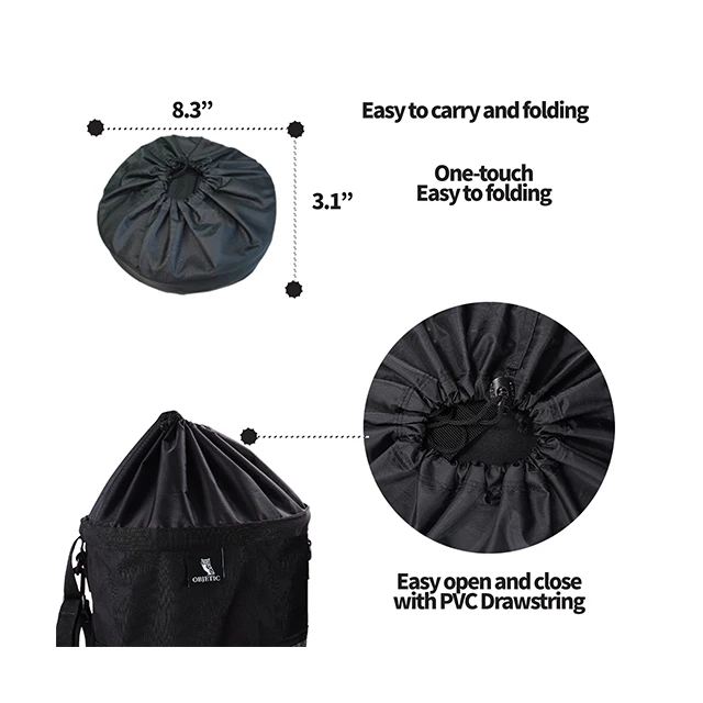 New Best Selling In Korea useful for Boat fishing and beach and camping OBJETIC Boat trash bag (SIZE : X-LARGE)