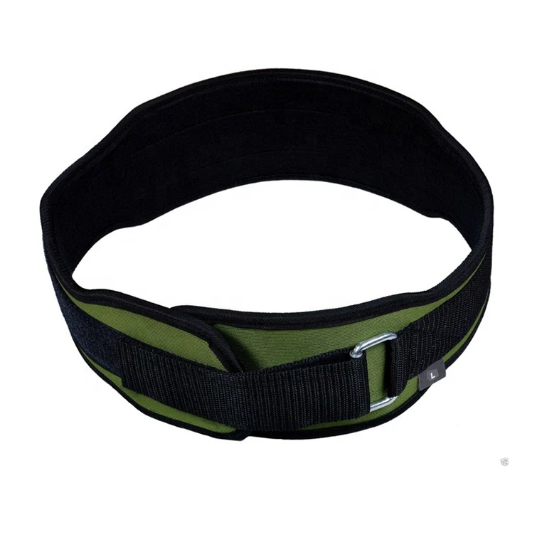 Wholesale gym fitness nylon widened weightlifting belts dip belt
