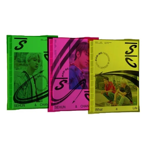 Wholesales KPOP Album Korean Boy Group EXO-SC 1st MINI ALBUM What a Life