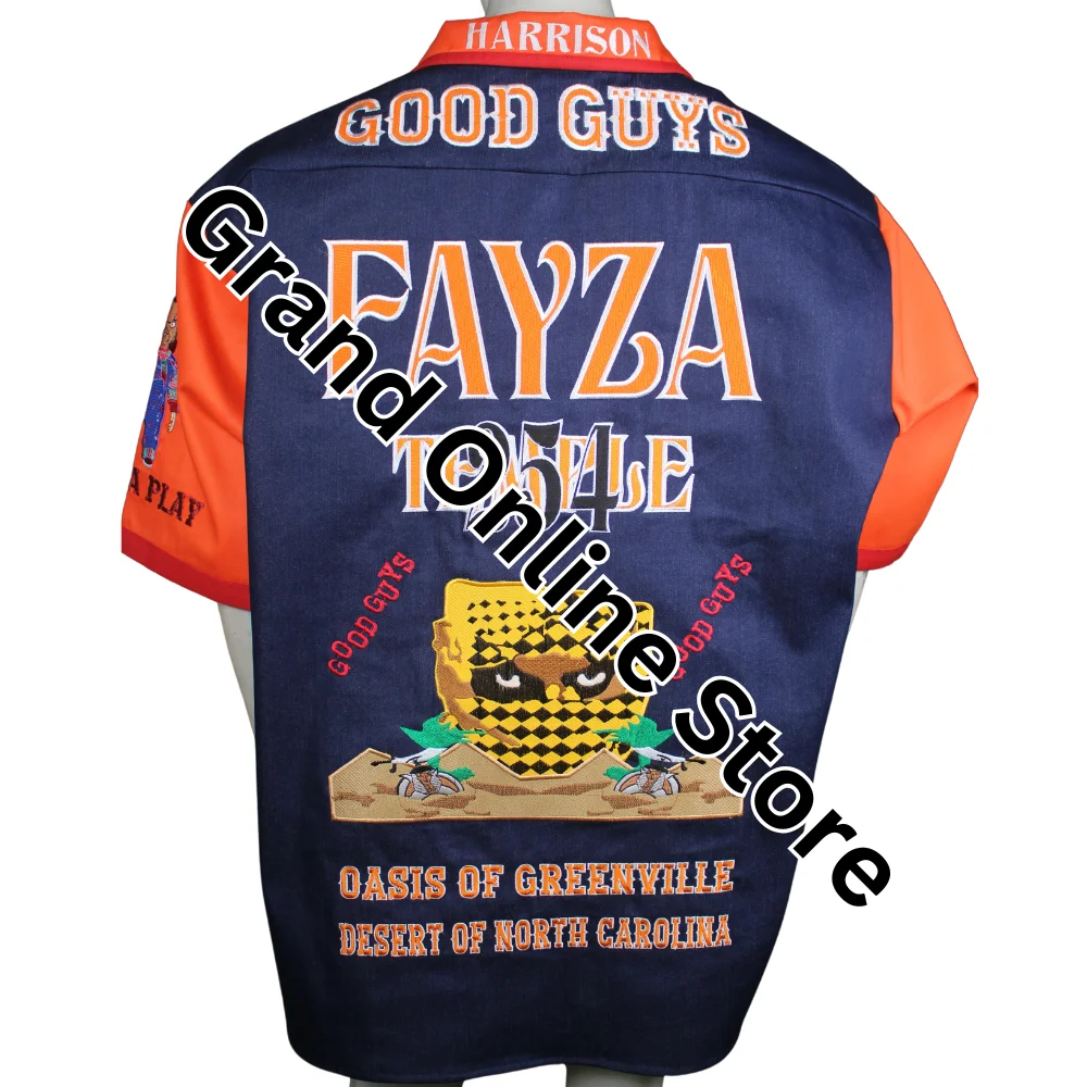 Fayza Temple Shriner Walking Shirts Affordable Dikie shirts for Masonic Members Classic Embroidered Freemasonry Shirt