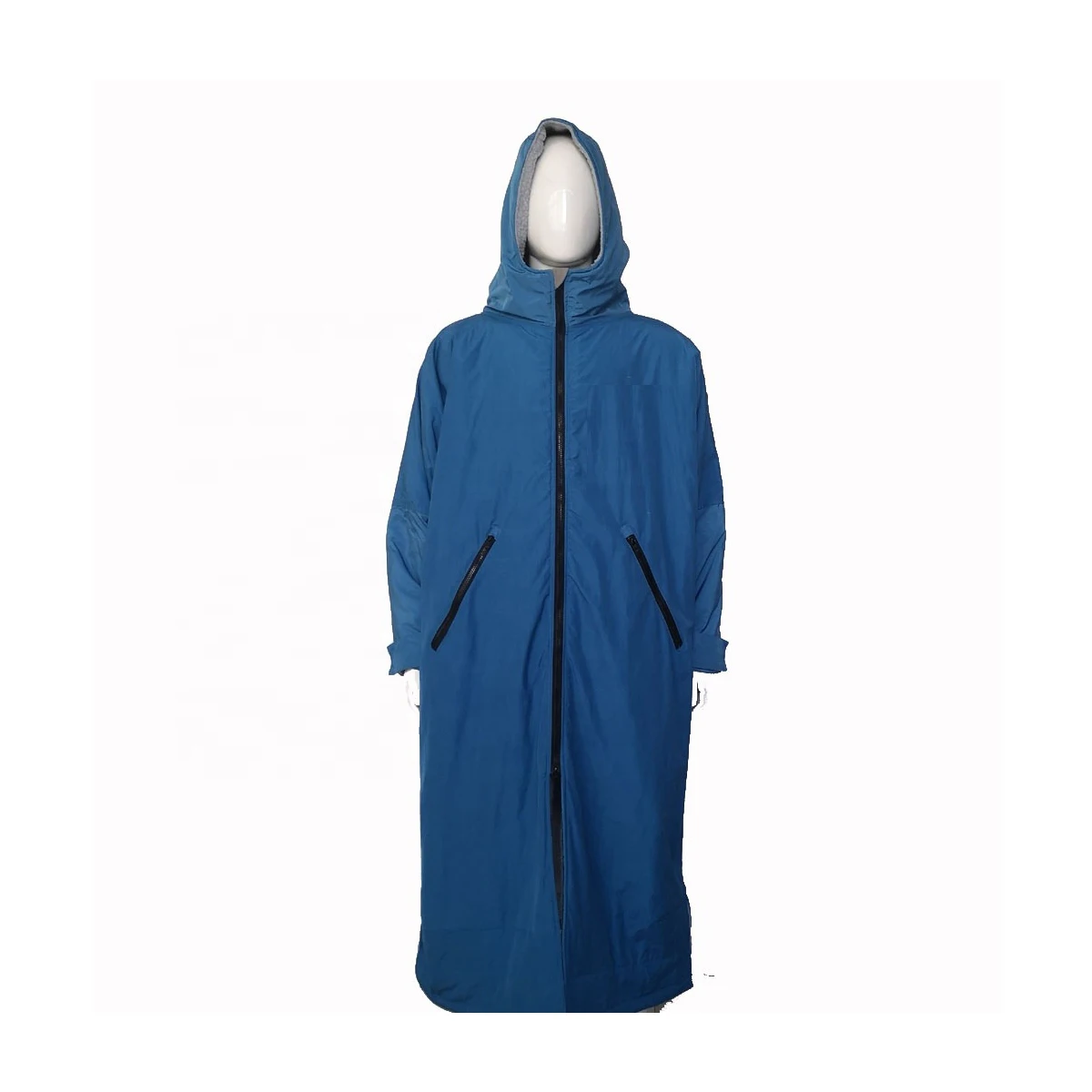 Changing Dry Robe Fleece Lined Waterproof Coat, S,M,L,XL, Warm Jacket