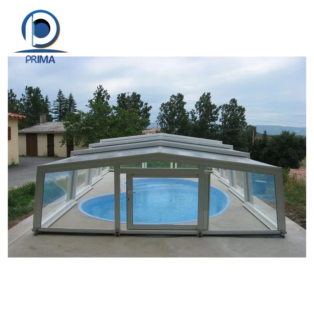 Prima High Quality Pergola Canopy Tent Hot Sale  Glass House Swimming Pool Cover Carport  China Factory Garages Waterproof