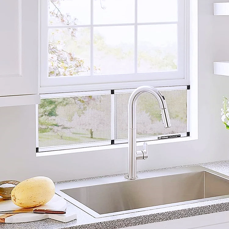 Aluminium Frames Retractable Fiberglass Mosquito Screen Mesh Insect Net Sliding Window Screen