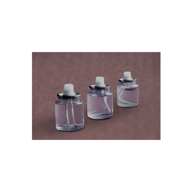 High Quality Odorless Glass Cartridges 18-Hour Steady Flame Made from Paraffin Liquid Wax Fuel Heating Method