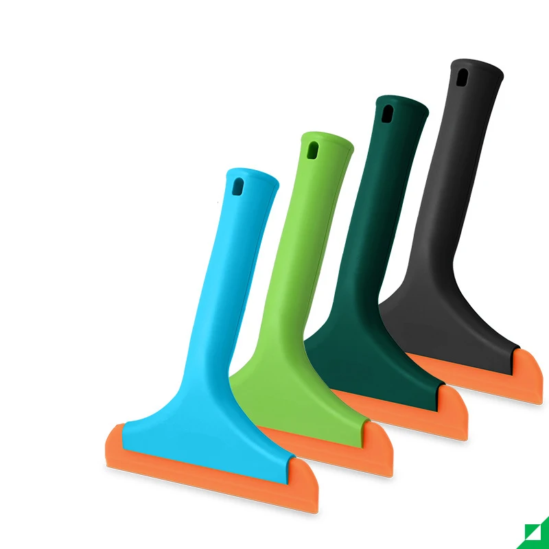 Satisfaction Guaranteed Small Blade Window Wiper Black Floor Silicone Shower Squeegee