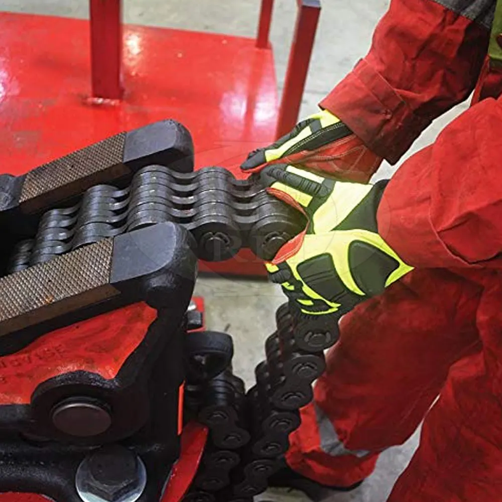 Super Grip Gel Oil And Gas Anti-Vibration Impact Protection Safety Gloves