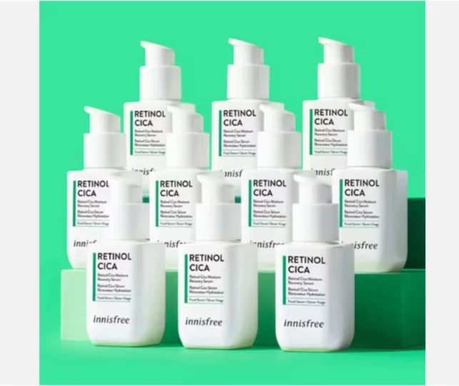 [Various Beauty Korea] Brand INNISFREE Advanced Retinol Cica Rejuvenation Natural Face Serum - Soothe, Repair, Nourish & Hydrate