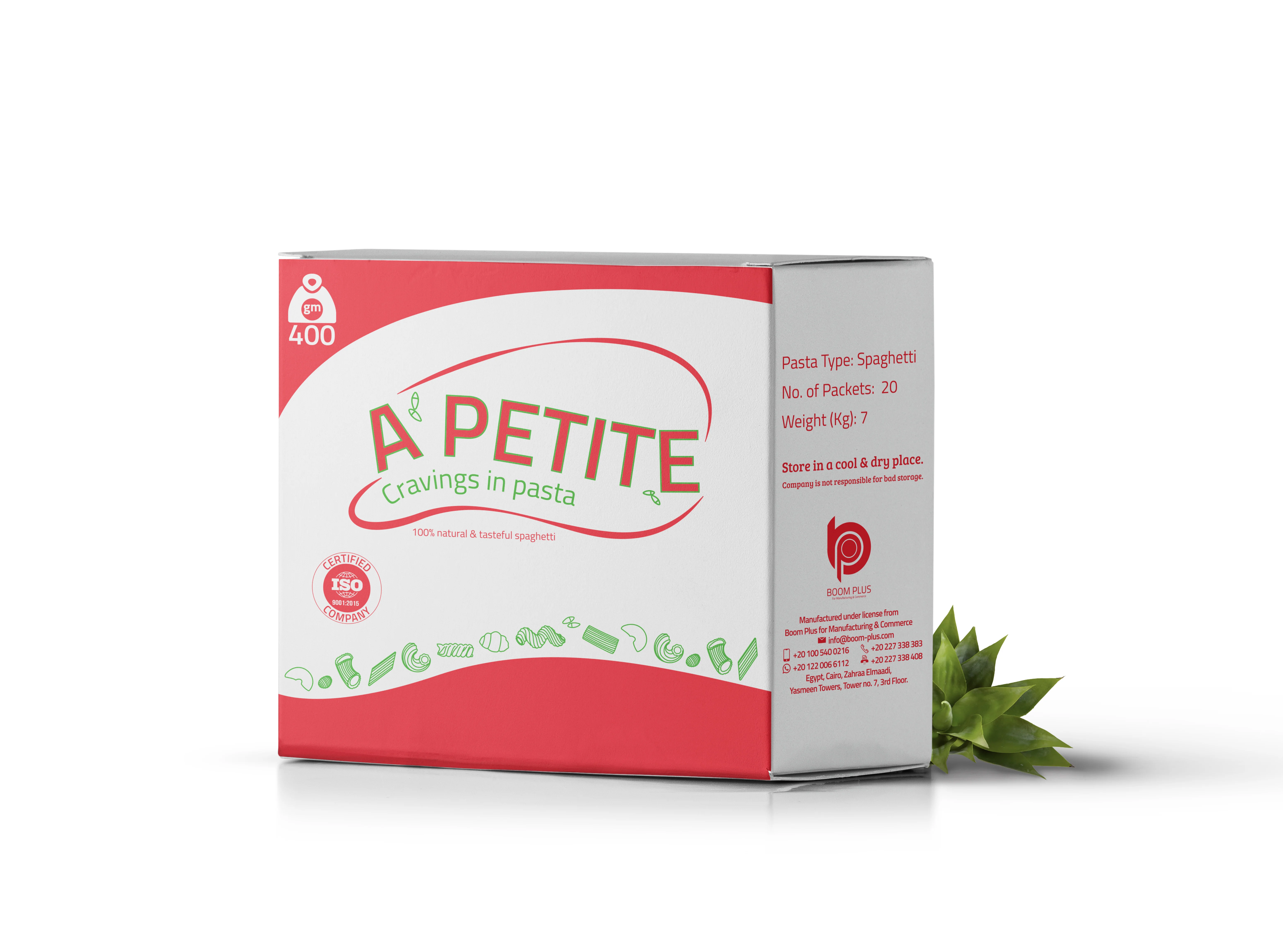 Паста-спагетти 100% из твердой итальянской пшеницы Большой премиум 400 г