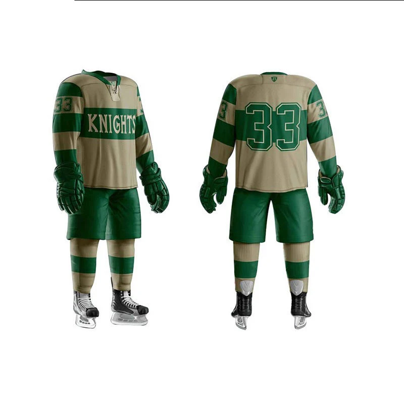 New Fashion Customized Logo Team Sports Ice Hockey Uniform Low Price Ice Hockey Uniform