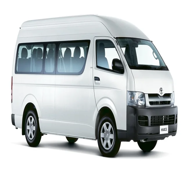 Hot Sale 2015 2016 2017  To yota Hiace High roof Bus RHD LHD White Black Gold 16 seaters Available