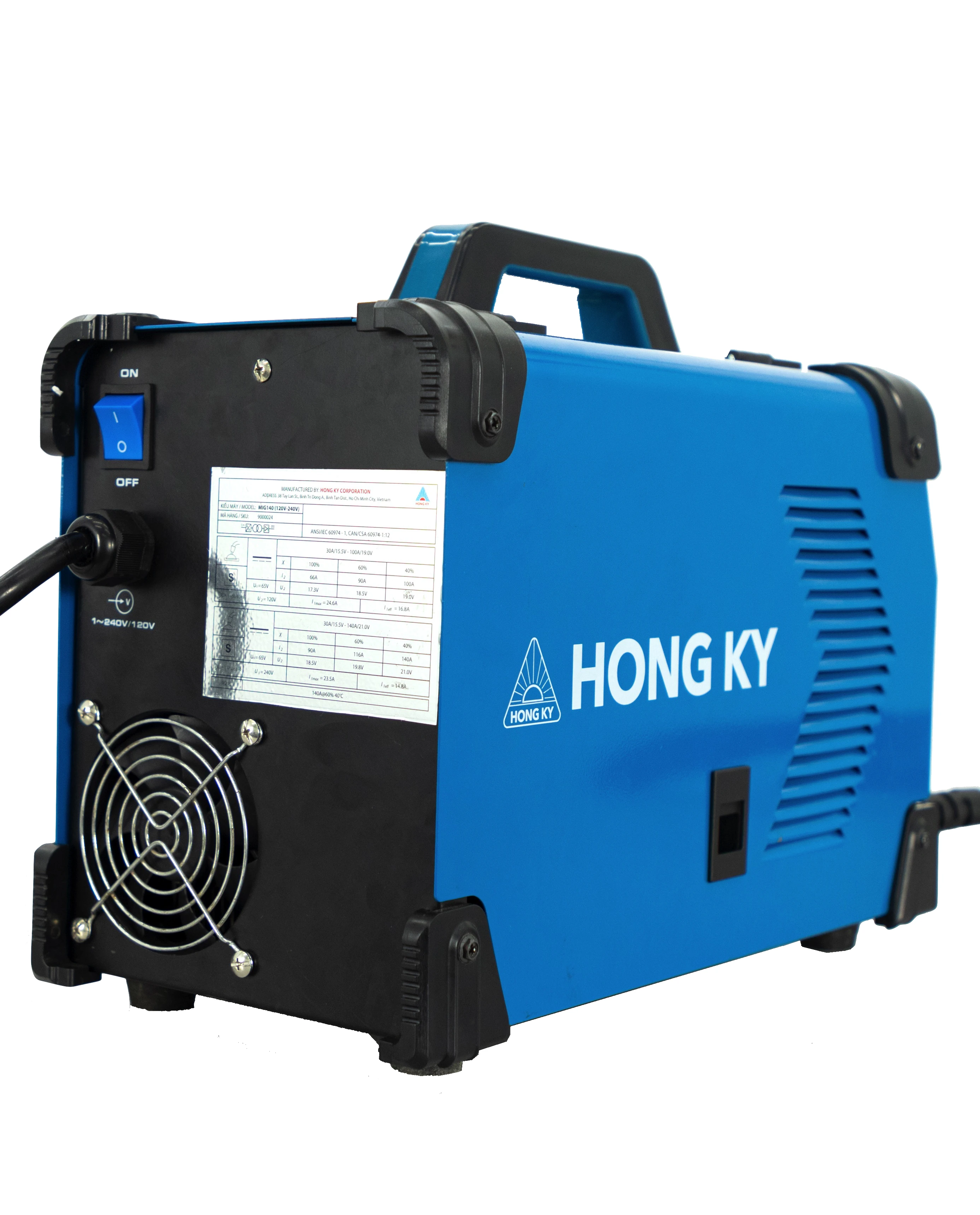 HK MIG80 MIG FCAW портативный сварочный аппарат 120V/240V 80A выходной инвертор IGBT технологии лучших производителей вьетнамской фермы