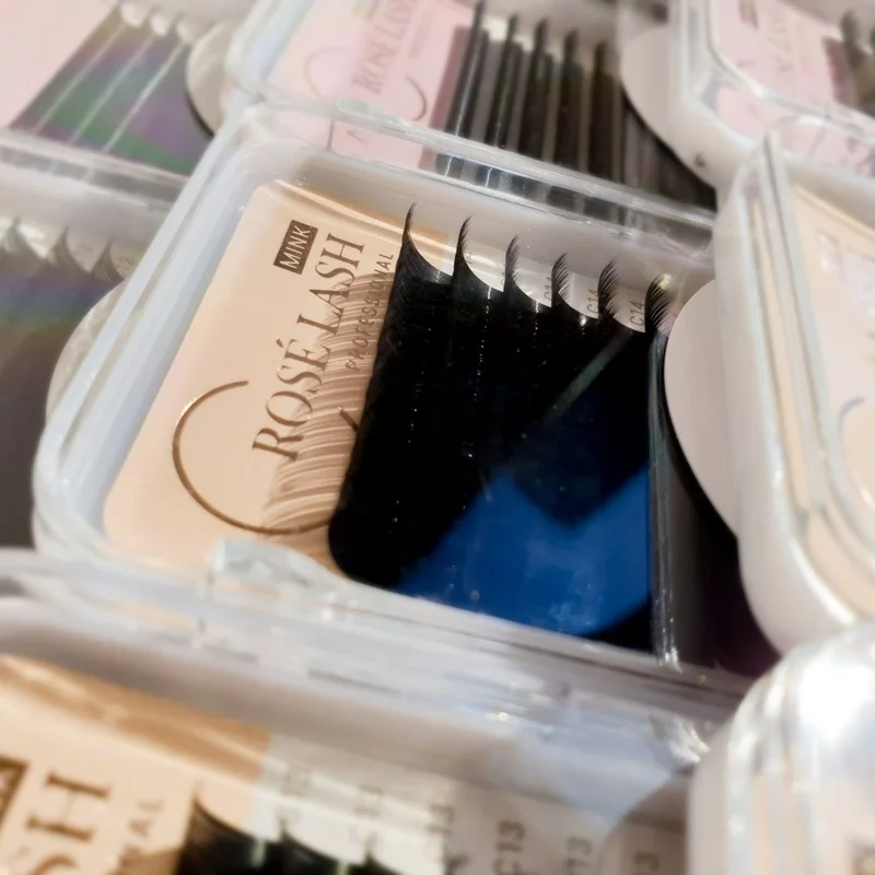 Professional brown eyelash Brown Eyelash Volume eyelash extension Brown Color Lash