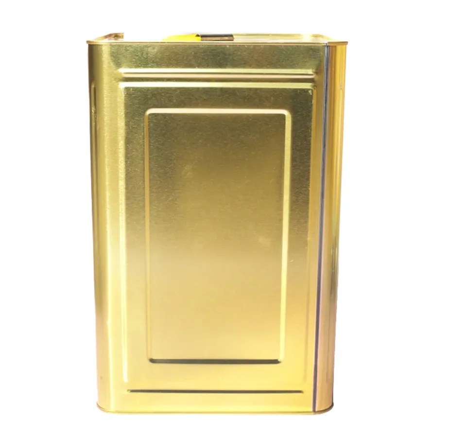 Hot sale Custom print olive oil tin cans 1 liter cooking oil tin containers 1 gallon oil tin can packing