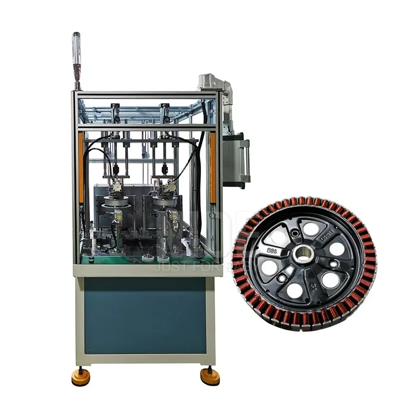 Automatic BLDC Motor Wheel Hub Motor Winding Machine For Electric Motorcycle