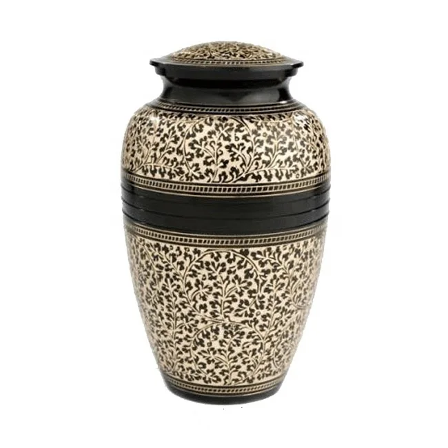 Human Body Ashes For Hot Sale Shiny Walnut Finishing Premium Quality Solid Wooden Cremation Urns Adult Ashes Cremation Urns