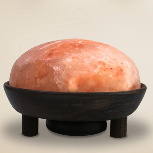 Himalayan Rock Crystal Salt Bath Soap 0.280 Kg Size 4 x 2.5 x 1.5 Inches Natural Cleansing Material Salt Lamp