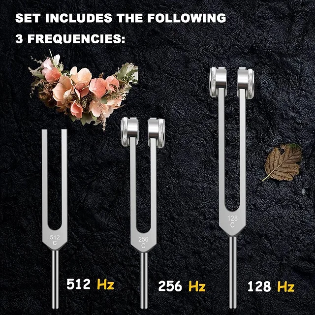 High Quality Ent Instruments Aluminum Diapason Medical Chakra Tunning Fork Stainless Steel 512hz 128hz Tunning Fork