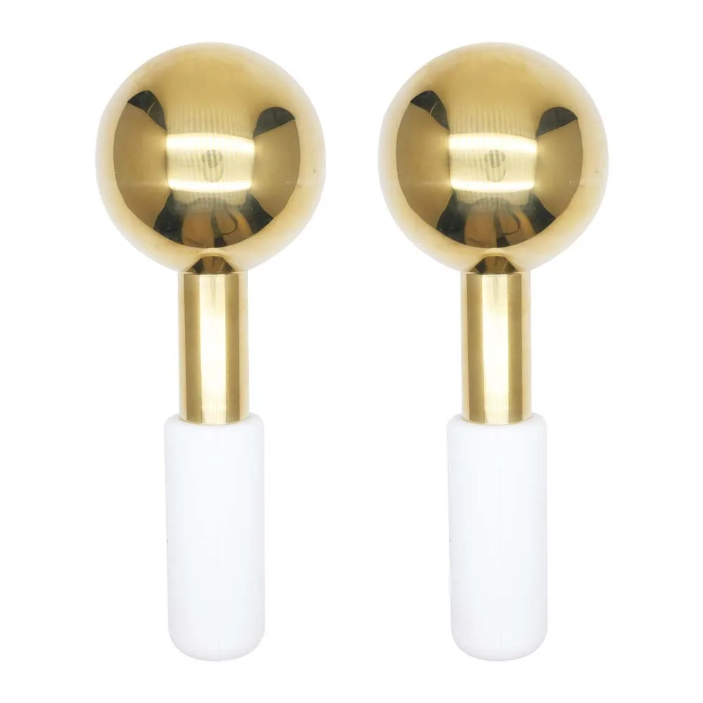 new 2023 products ice roller for face 360 rotating stainless steel ice globe Face ice globes for facial massage