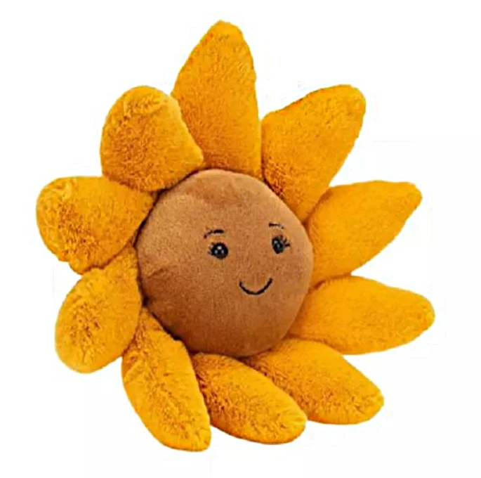 Sunflower Plush Toy High Grade Fabric Stuffed Flower For pillow & Decoration Uses Low Prices For Sale