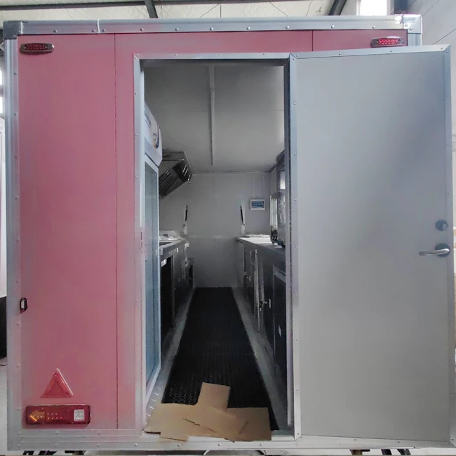 2024 Pop Aesthetics Catering Trailer New Coffee Pizza Mobile Food Truck