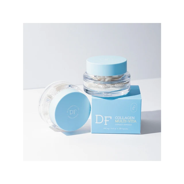 DF Collagen Multi-Vita Capsule Ampoule (30 Pieces) Vegetable Oil base Easy to open capsule skin care beauty