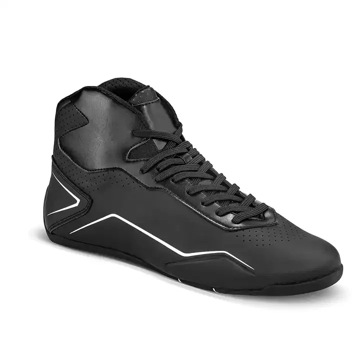 Professional Racing Shoes Go kart racing Leather Fashion Racing Boots genuine high quality cheap price