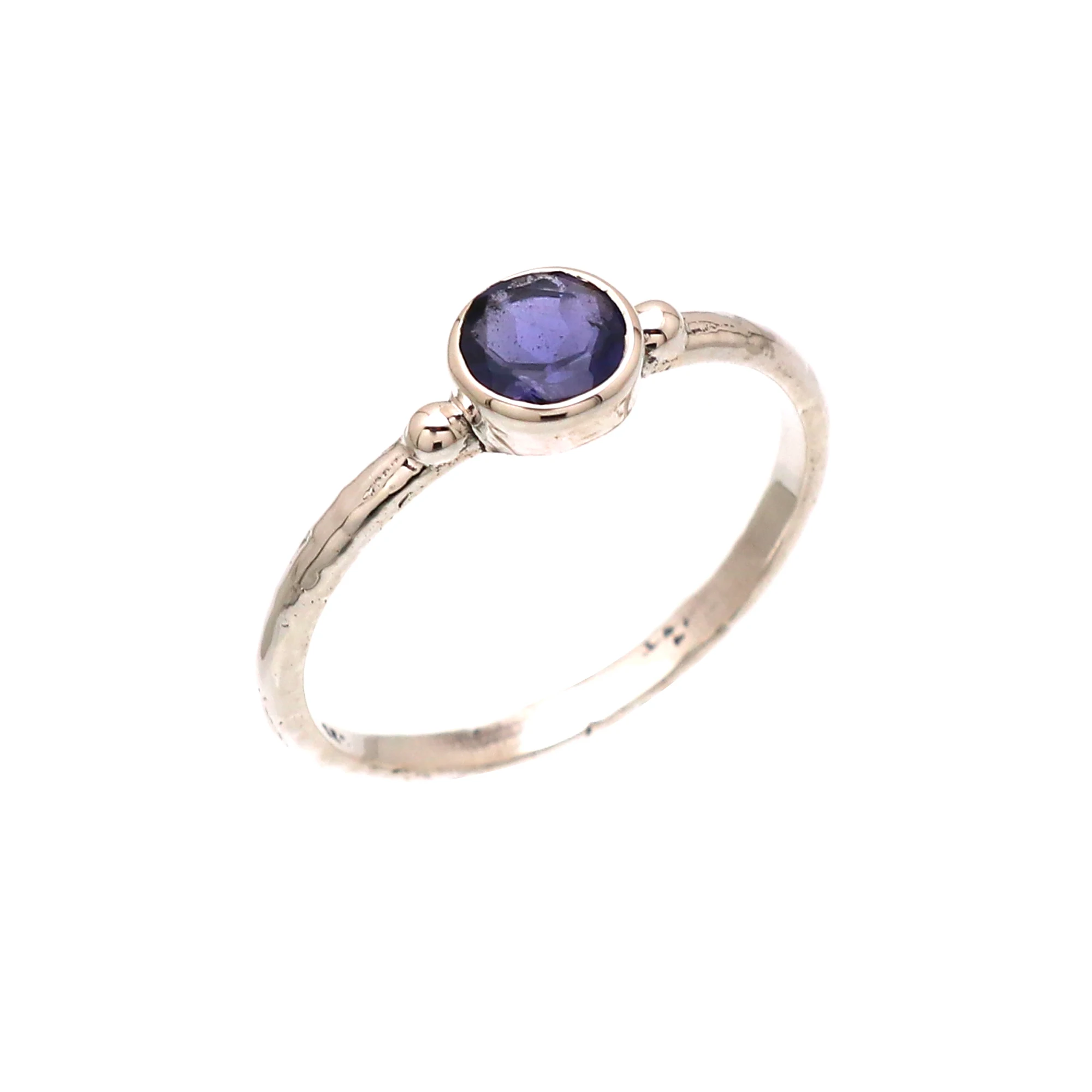 Handmade 925 Sterling Silver Ring Natural Birthstone Jewelry Featuring Iolite Red Onyx Garnet Tiger Eye-Perfect Wedding Gift Mom