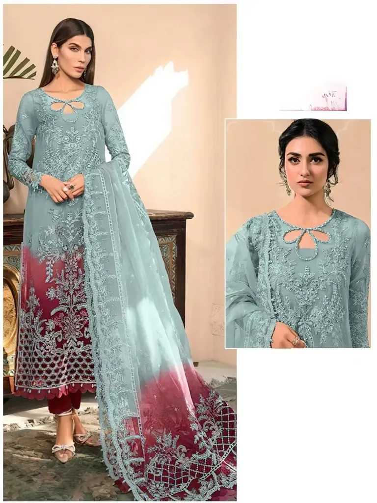Пакистанская одежда salwar kameez Женская этническая женская