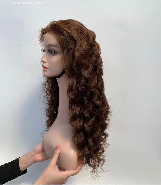 Best selling Product Wig hair 100% vietnamese Raw hair full texture full color in Vietnam
