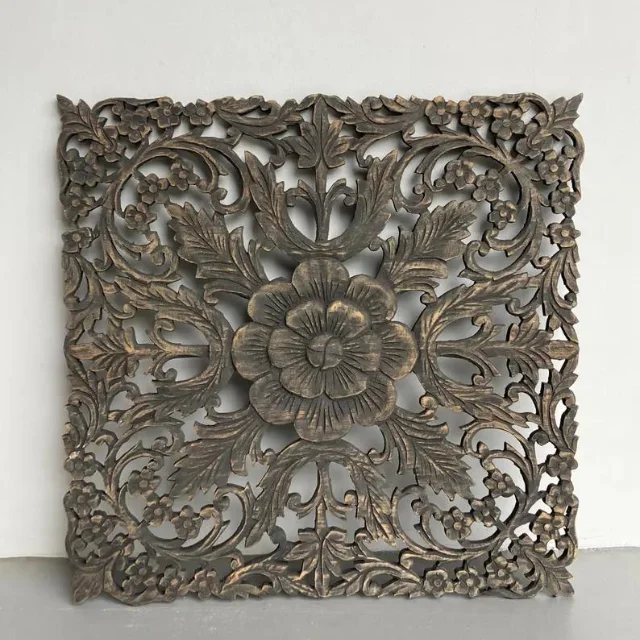 Beautifully Crafted Antique Wooden Wall Panel a Unique Touch for Home Decor, Adding Depth and Warmth to Any Space