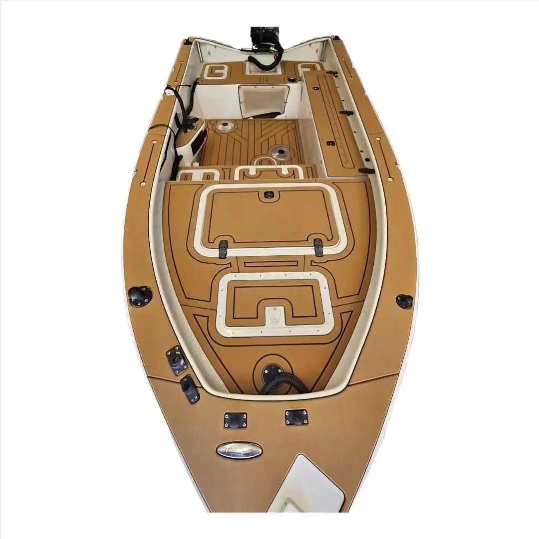 Brushed Style Boat Decking with Self-Adhesive Durable Waterproof EVA Material Non-Slip Marine Grip Deck