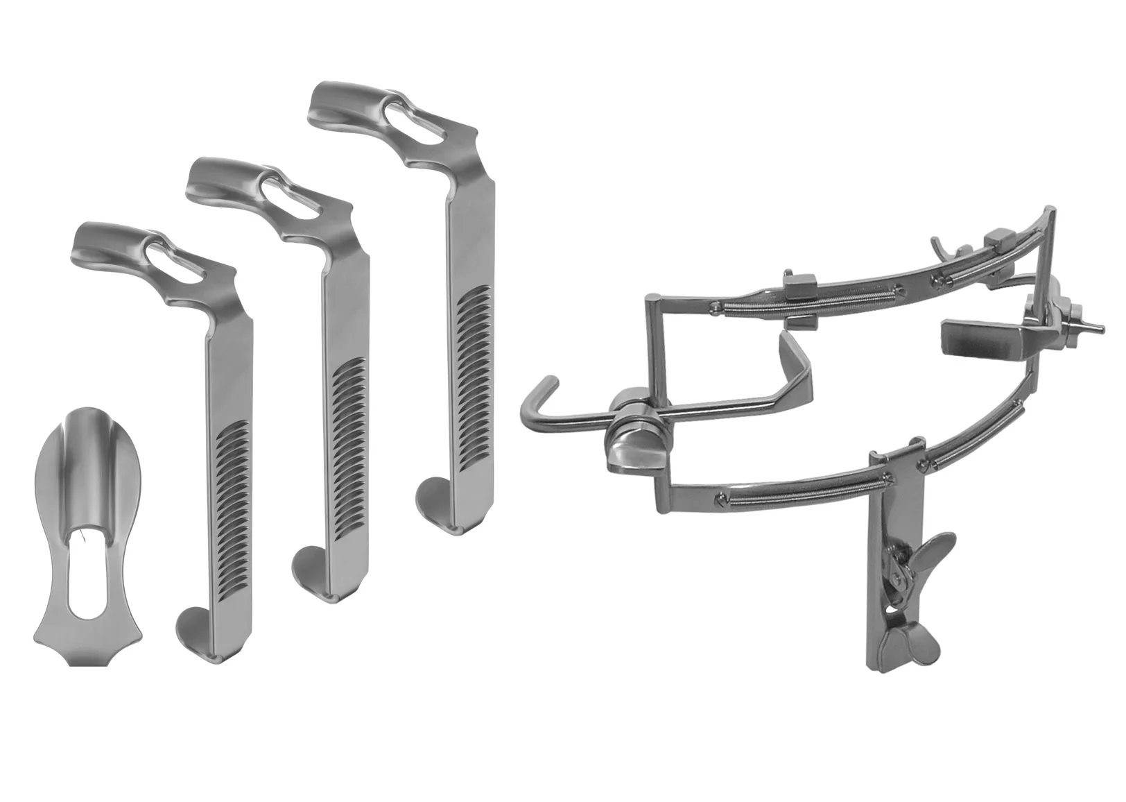 Оптовая продажа недорогие стоматологические инструменты автоматический пистолет для удаления зубных корон с пятью аксессуарами из нержавеющей стали