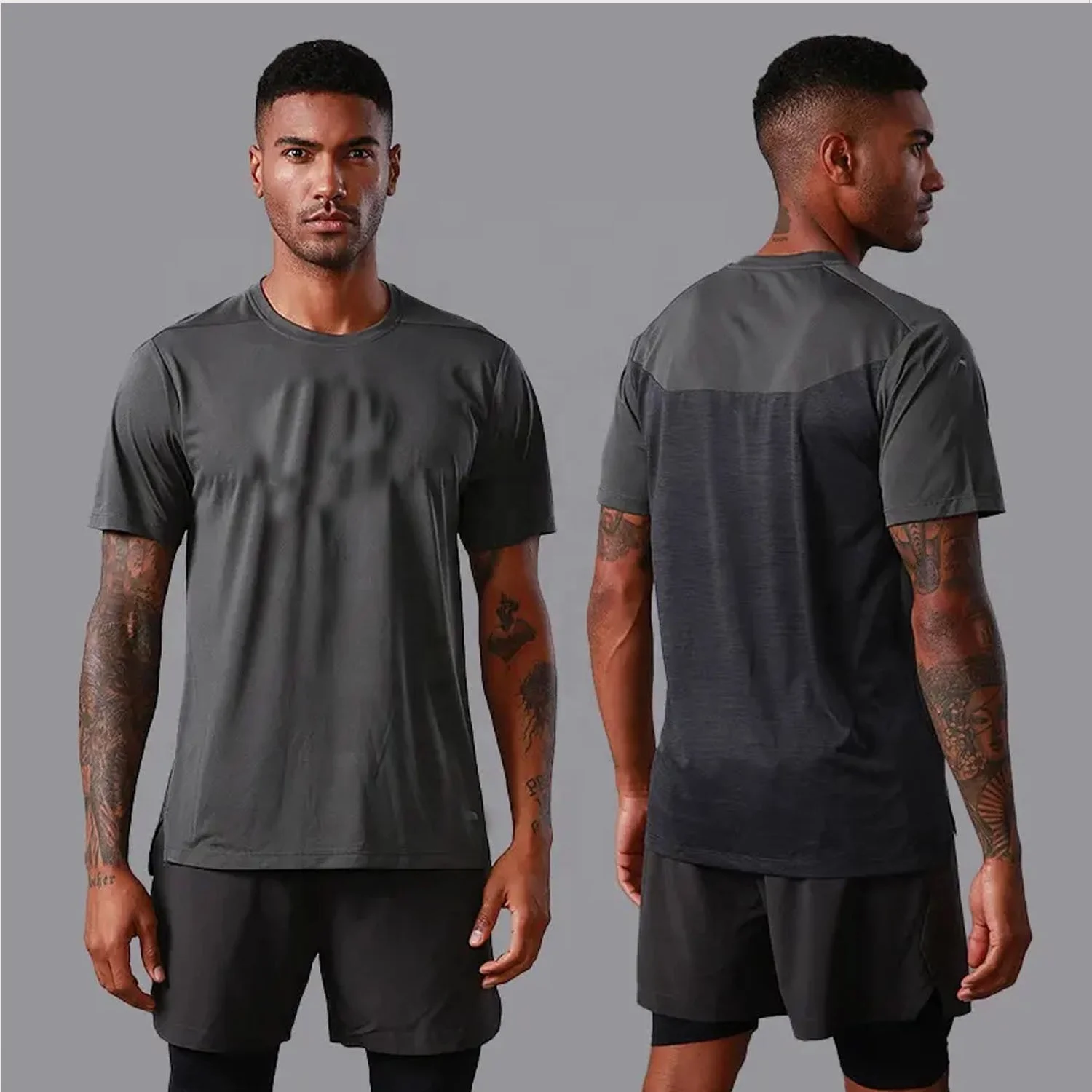Sports Gym T-Shirt Tops Workout Fitness Wear Training Running Shirts Gym Shirts Manufacture By Divine 9