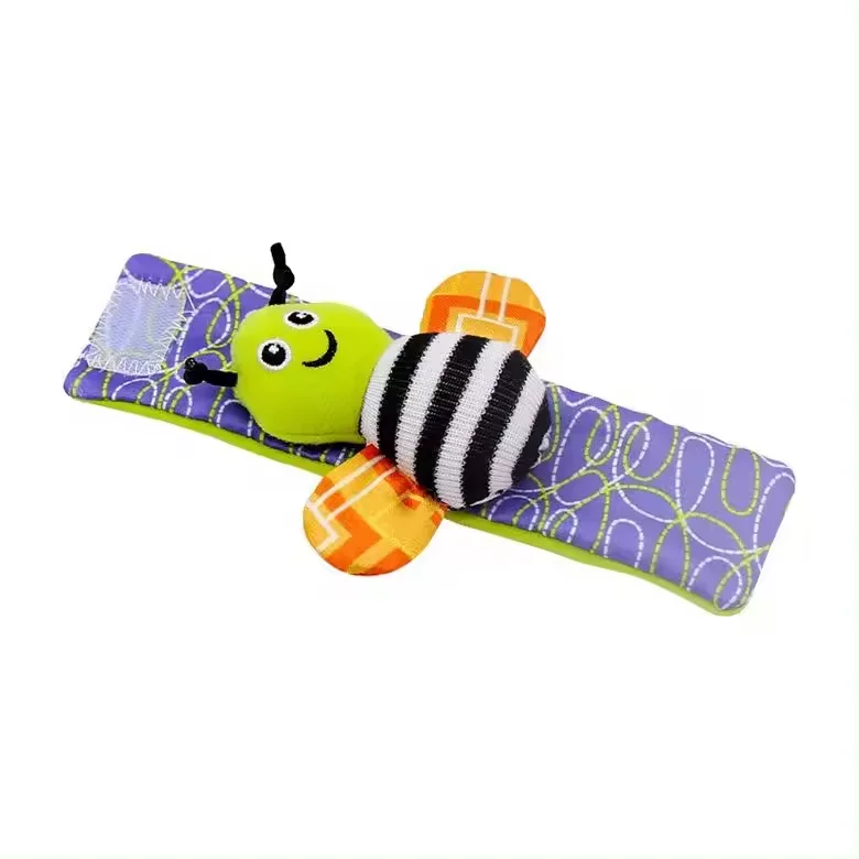 Cotton Finder Montessori Infant Newborn Toy Stuffed Rattle Baby Foot Socks for Newborn With bell from Vietnam