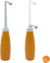 Portable 400ml Italian Soft Bidet Bottle for On-The-Go Intimate Hygiene Travel-Size Bath & Shower Gift Set